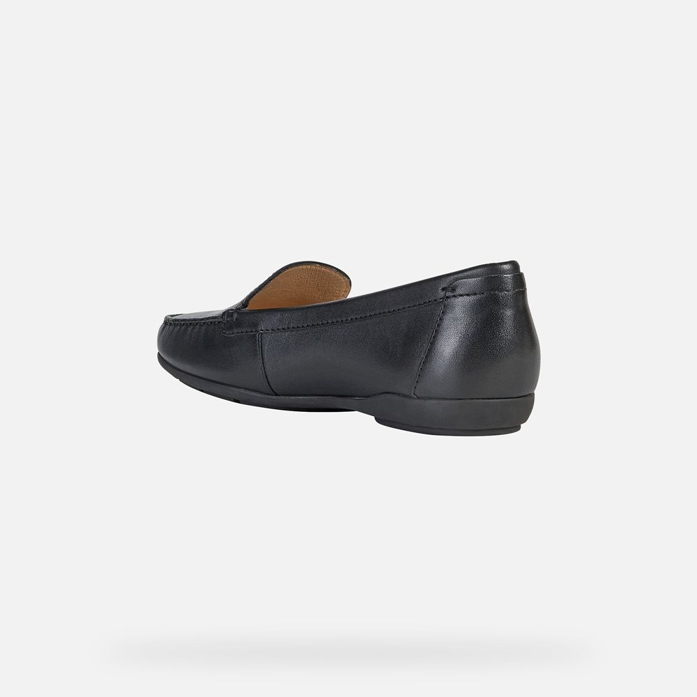 Geox Loafers Black Annytah - Geox Womens Shoes - BMUKHR734